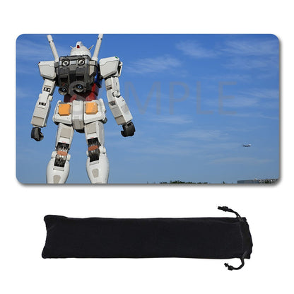 Gundam Playmat Suitable for GCG , includes Storage Bag, 24 x 14 inches (83854)