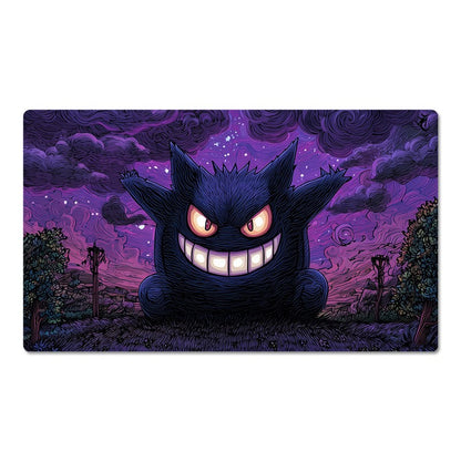 Gengar Board Games Pokemon Table Playmat Trading Card Game Play Mat TCG CCG Pad