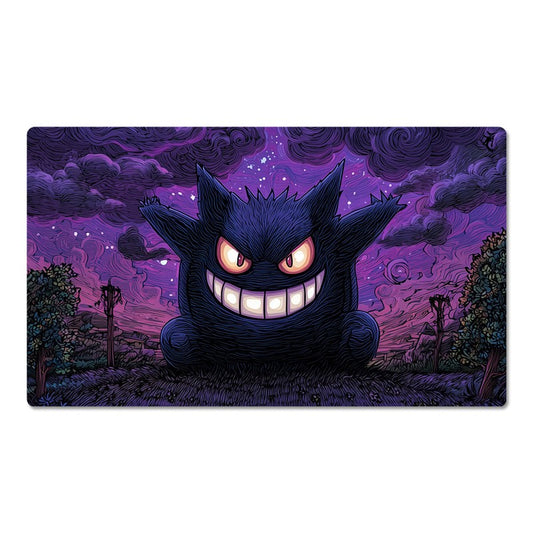 Gengar Board Games Pokemon Table Playmat Trading Card Game Play Mat TCG CCG Pad