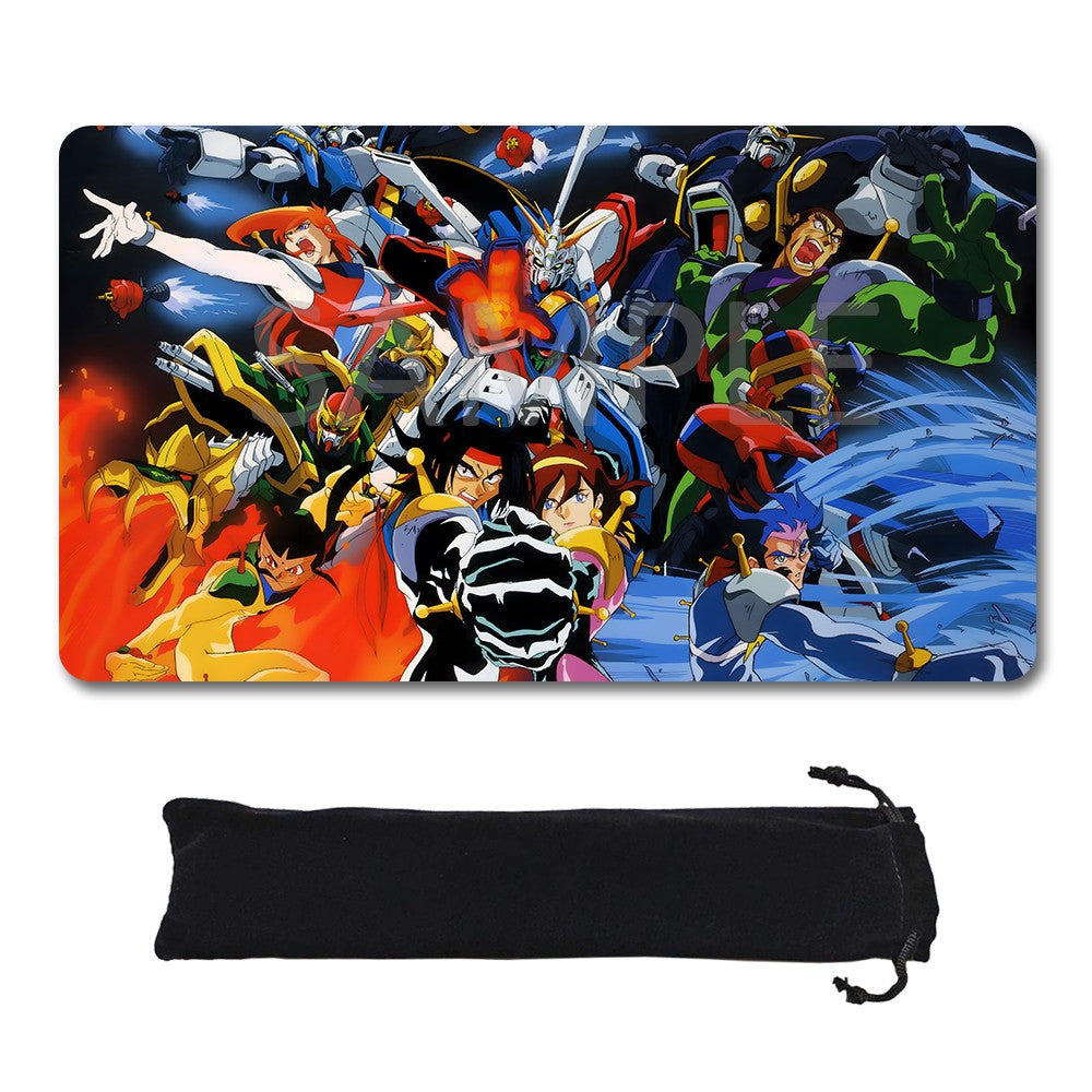 Gundam Playmat Suitable for GCG , includes Storage Bag, 24 x 14 inches (73300)