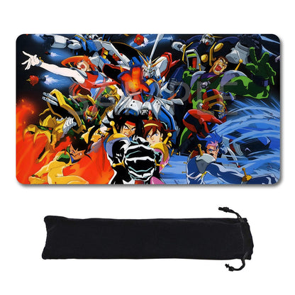 Gundam Playmat Suitable for GCG , includes Storage Bag, 24 x 14 inches (73300)
