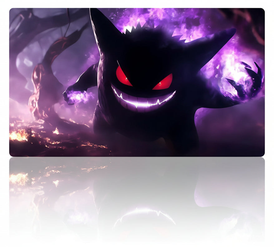 Gengar Board Game Pokemon Table Playmat TCG CCG Mat Gaming Play Pad Mousepad