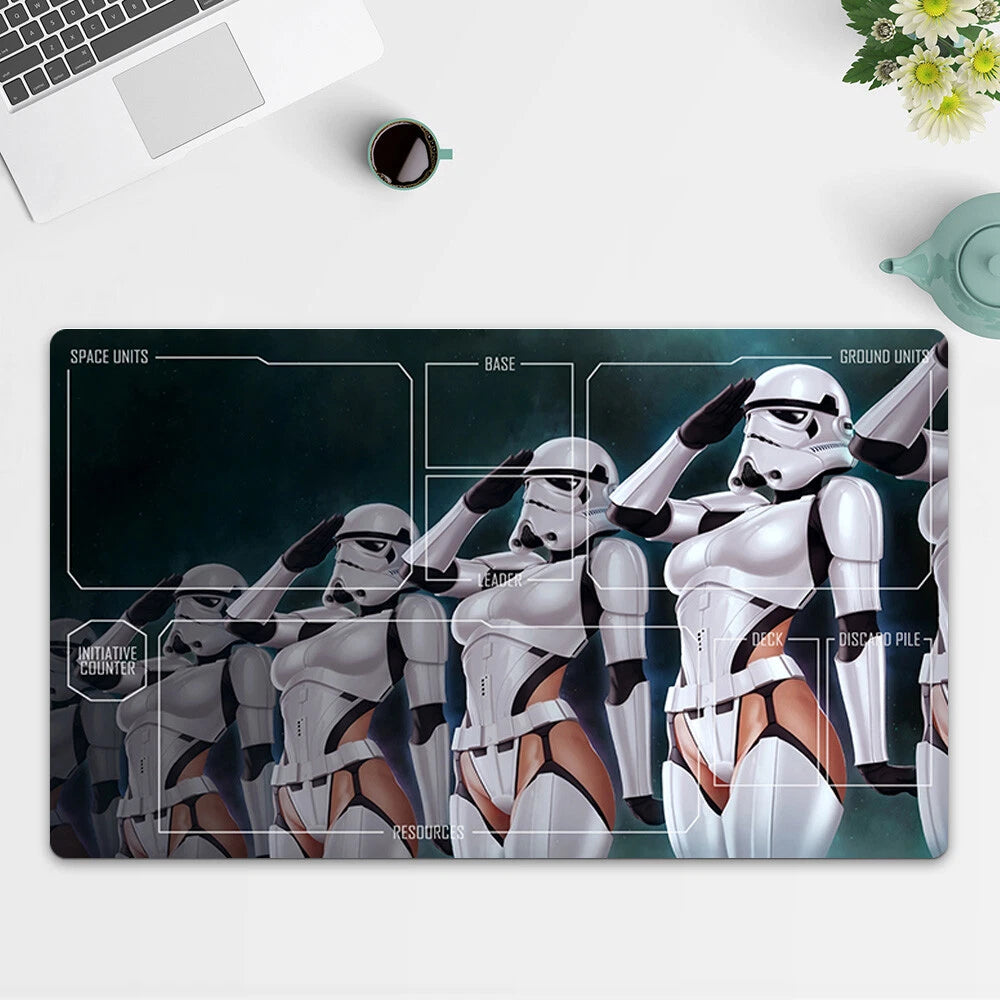 Playmat Female Stormtroopers TCG Starwars : Unlimited Trading Card Game Free Bag