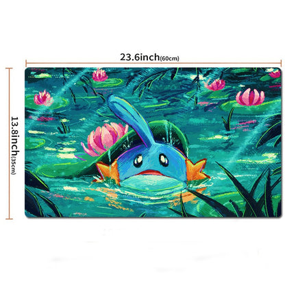 Mudkip Board Game Pokemon Table Playmat Games Play Mat TCG CCG Pad Mousepad