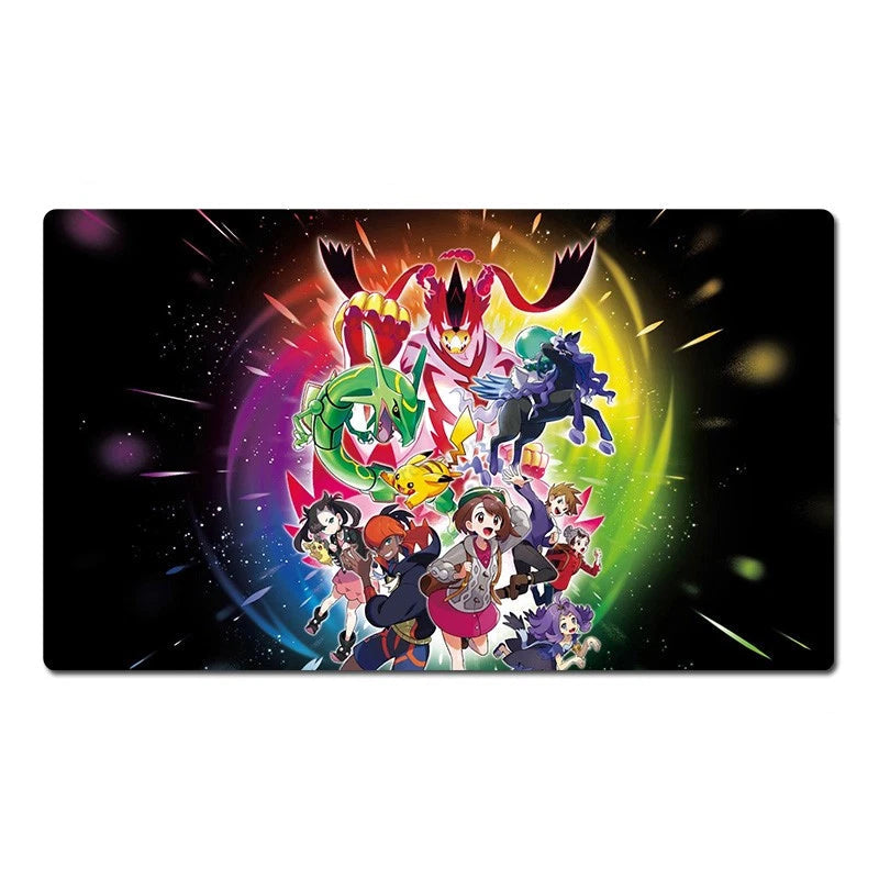 Board Game Pokemon Table Playmat PTCG TCG CCG Mat Play Pad Mousepad Free Bag