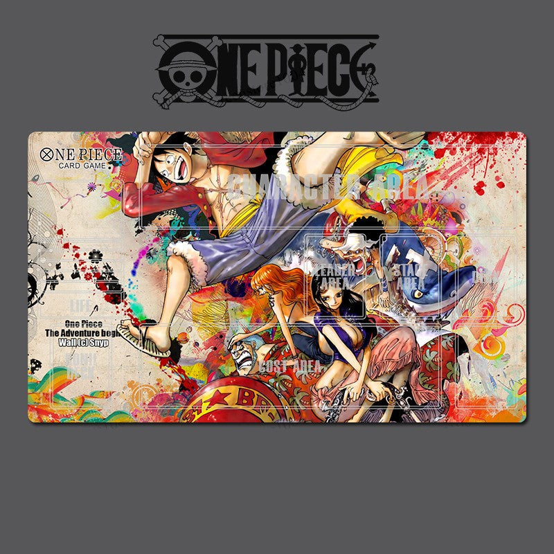 Nico Robin Luffy O-P Table Playmat OPCG TCG CCG Mouse Pad Trading Card Game Mat