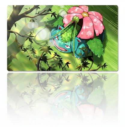 Venusaur Board Game Pokemon Table Playmat TCG CCG Mat Gaming Play Pad Mousepad