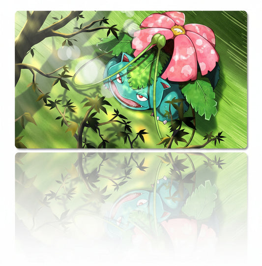 Venusaur Board Game Pokemon Table Playmat TCG CCG Mat Gaming Play Pad Mousepad