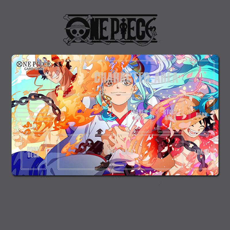 Yamato Luffy O-P Table Playmat OPCG TCG CCG Mouse Pad Trading Card Game Mat