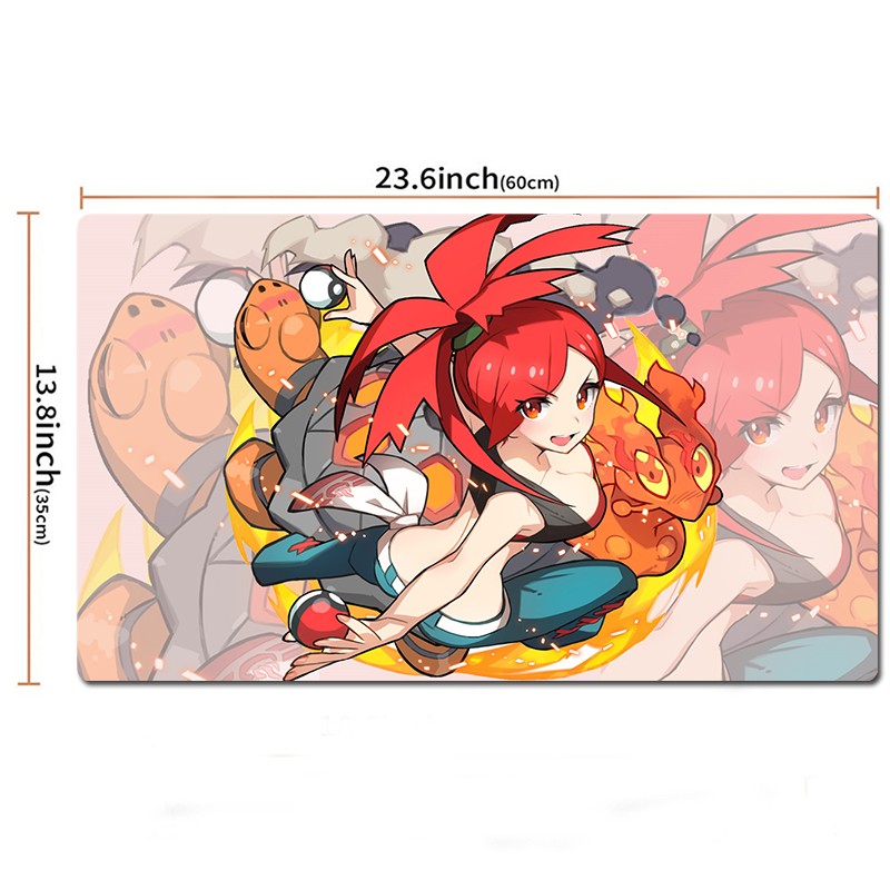 Flannery Board Game Pokemon Playmat PTCG TCG CCG Play Pad Trading Card Games Mat