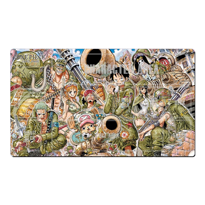 Straw Hat Pirates One Piece Duel Playmat OPCG TCG CCG Play Pad Trading Card Game Mat