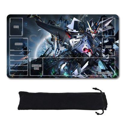 Gundam Playmat Suitable for GCG ,includes Storage Bag, 24 x 14 inches (GD5101410)
