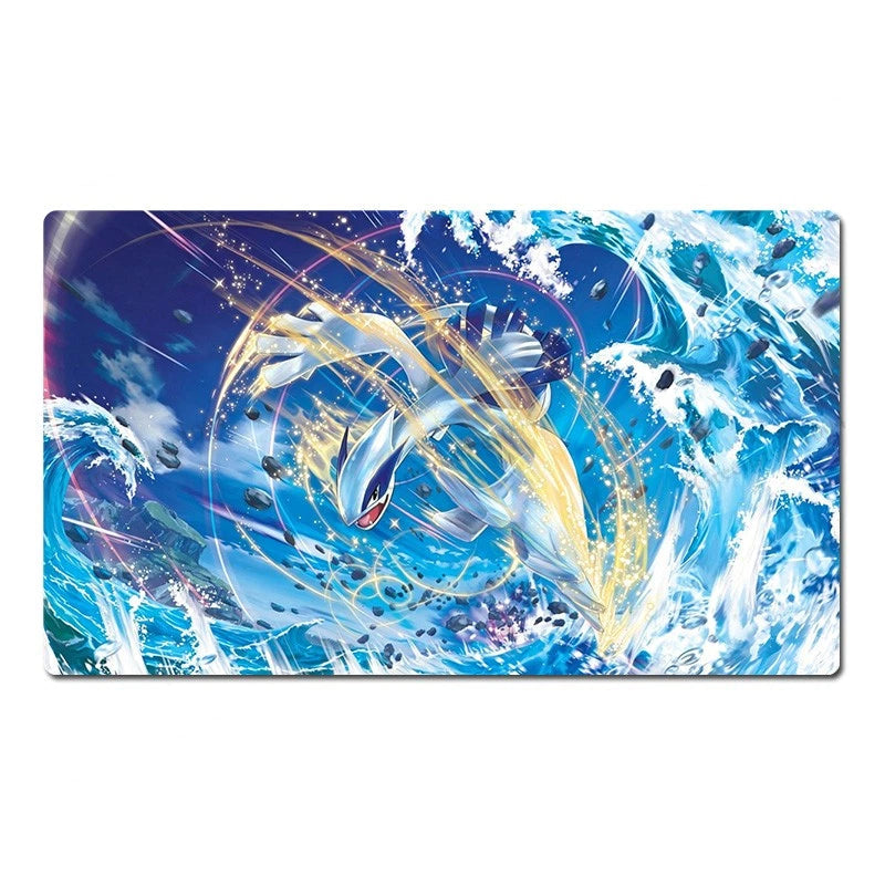 Lugia Board Game Pokemon Table Playmat TCG CCG Mat Play Pad Mousepad &amp; Bag
