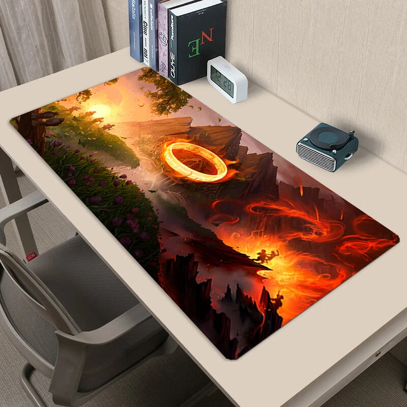 Lord Rings MTG Playmat Trading Card Game Mat TCG CCG Table Mouse Pad 40X70CM