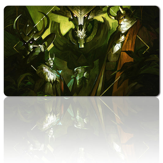 Meeting of the Five - Board Game MTG Playmat Games Mousepad Play Mat of TCG CCG