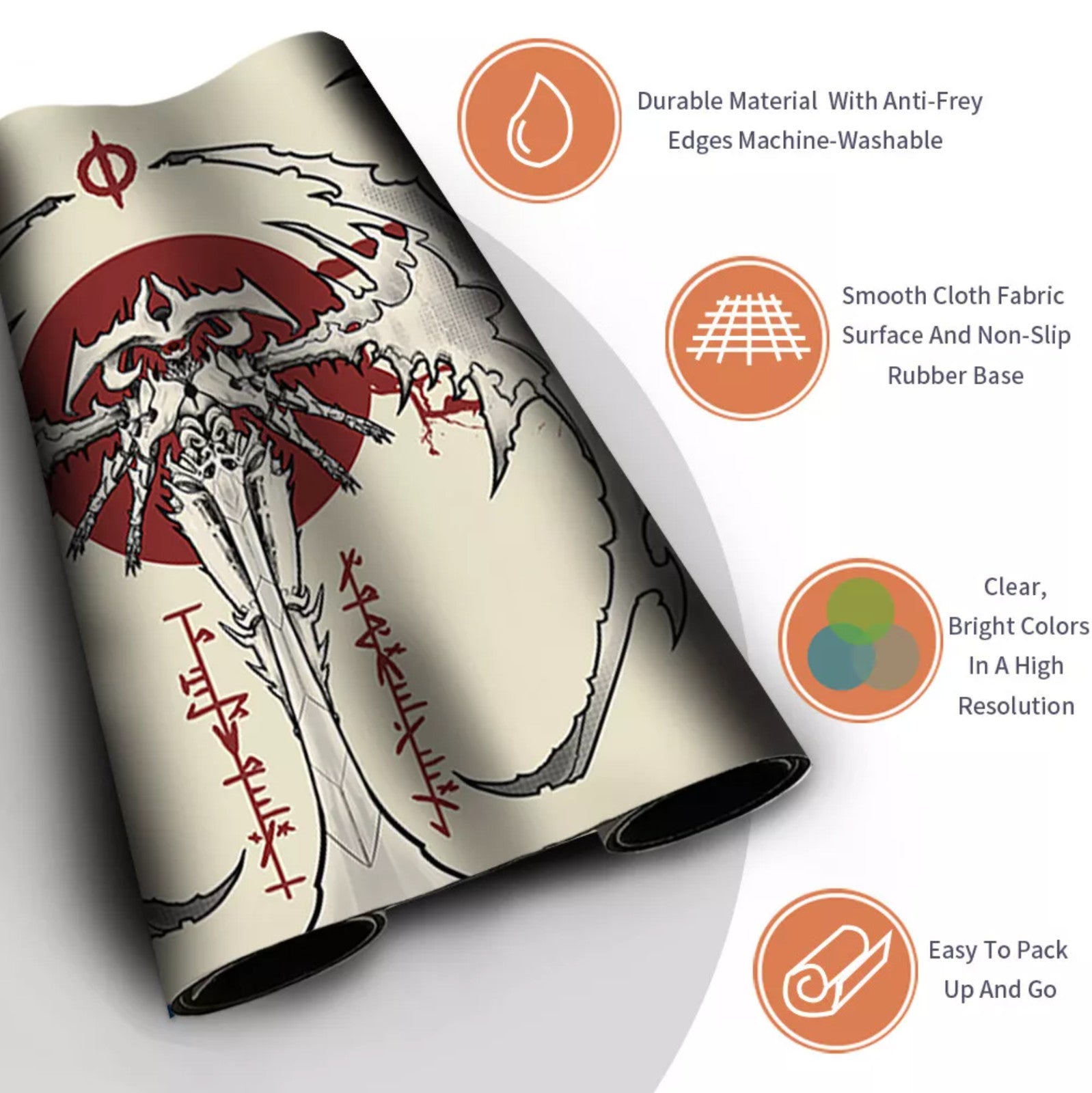 MTG Phyrexian Atraxa Table Playmat TCG CCG Trading Card Game Mat Mouse Pad