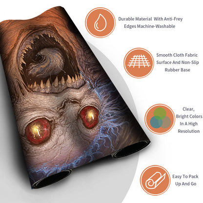 JUMP SCARE - Magic The Gathering MTG Playmat TCG CCG MTG Playmat Stitched Edge