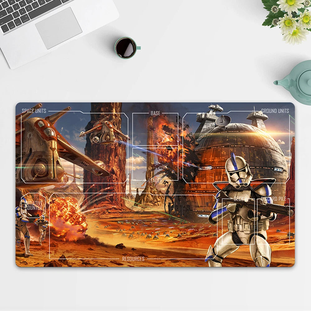 Playmat Stormtrooper TCG Starwars : Unlimited Trading Card Game Play Mat FreeBag