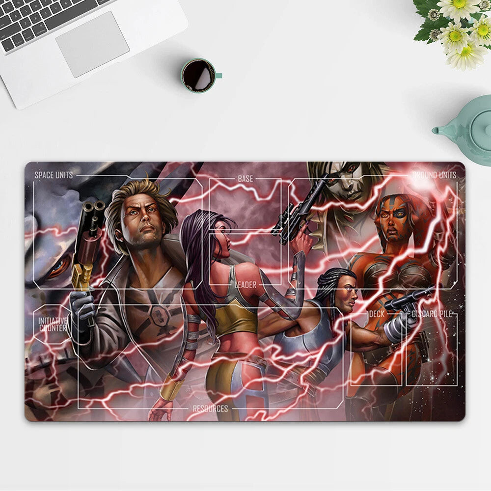 Playmat Legacy TCG Starwars : Unlimited Trading Card Game Play Mat Free Bag