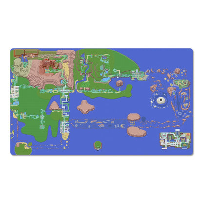 Emerald Hoenn Complete Map Board Game Pokemon Playmat Card Play Mat TCG CCG Pad