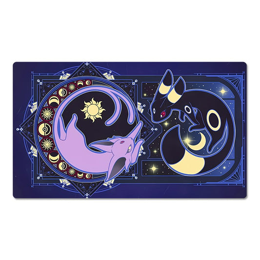 Eevee Board Game Pokemon Table Playmat Games Card Play Mat TCG CCG Pad Mousepad