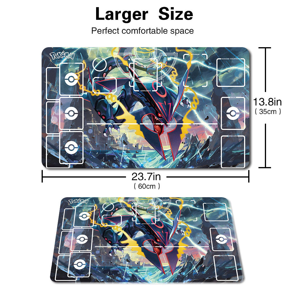 Rayquaza - Board Game Pokemon Playmat Games Mousepad Play Mat of TCG CCG