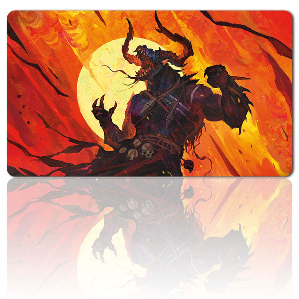 MORAUG, FURY OF AKOUM - Board Game MTG Playmat Games Mousepad Play Mat of TCG