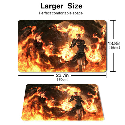Chandra Nalaar - Board Game MTG Playmat Games Mousepad Play Mat of TCG CCG