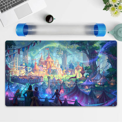 Fabtcg Everfest Carnival Playmat Trading Card Game CCG Fab Play Mat FreeBestTube