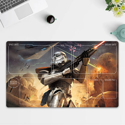 Playmat Stormtroopers TCG Starwars : Unlimited Trading Card Game Mat Free Bag