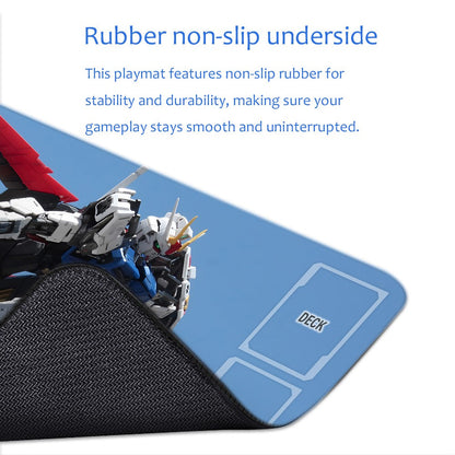 Gundam Playmat Suitable for GCG , includes Storage Bag,24 x 14 inches (GD5101420)