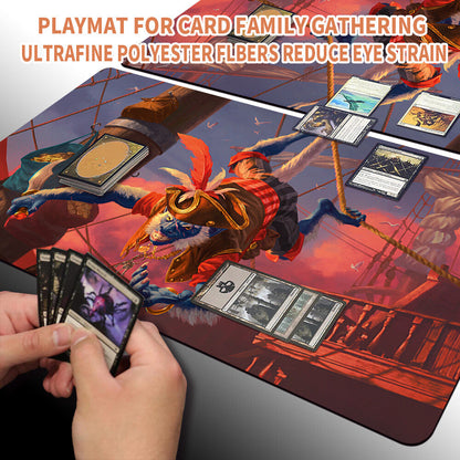 DOCKSIDE EXTORTIONIST- Board Game MTG Playmat Mousepad Playmat of TCG CCG Stitched Edge