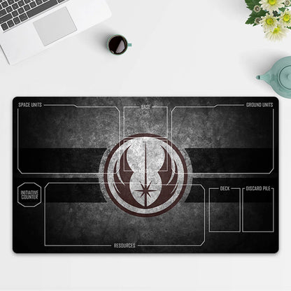 Playmat Jedi Order Symbol TCG Starwars : Unlimited Trading Card Game Mat FreeBag