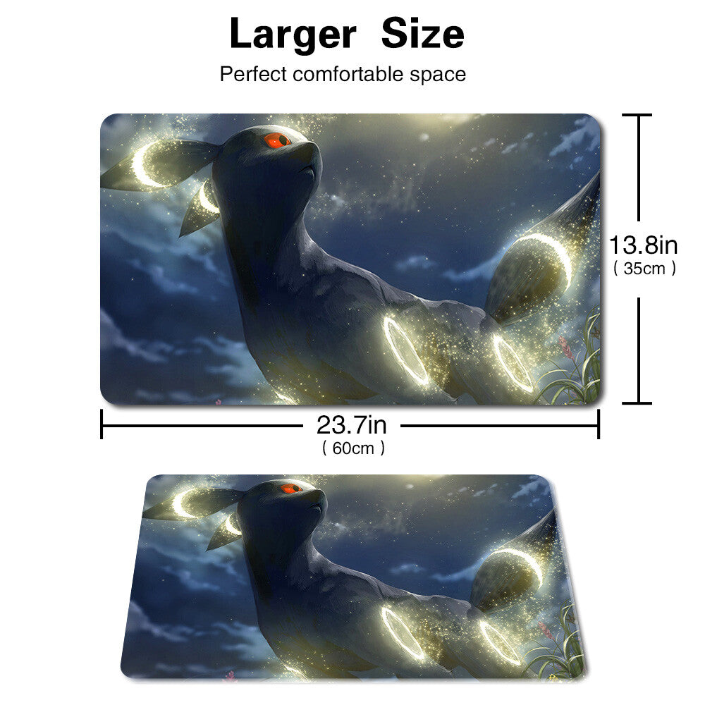 836499 - Board Game Pokemon Umbreon Playmat Games Mousepad Play Mat of TCG
