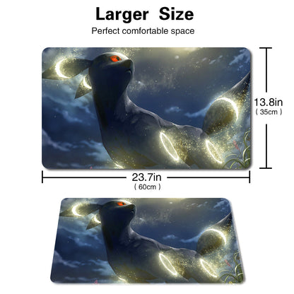 836499 - Board Game Pokemon Umbreon Playmat Games Mousepad Play Mat of TCG