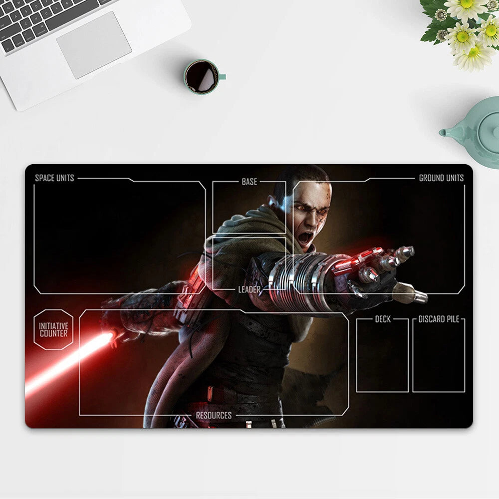 Playmat Starkiller TCG Starwars : Unlimited Trading Card Game Play Mat Free Bag
