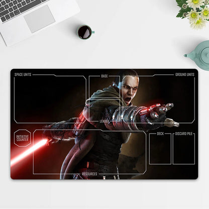 Playmat Starkiller TCG Starwars : Unlimited Trading Card Game Play Mat Free Bag
