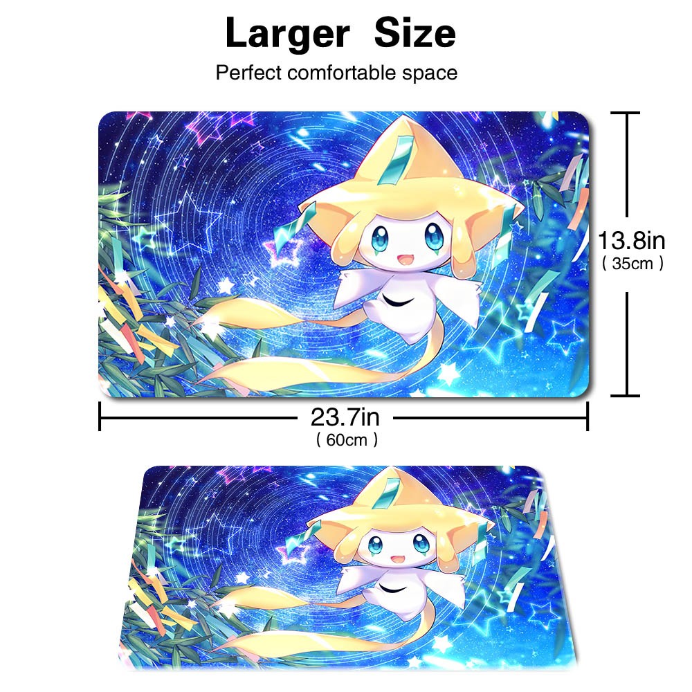 391286 - Board Game Pokemon Jirachi Playmat Games Mousepad Play Mat of TCG