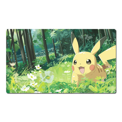 Pikachu Board Game Pokemon Table Playmat TCG CCG Games Card Play Pad Mousepad