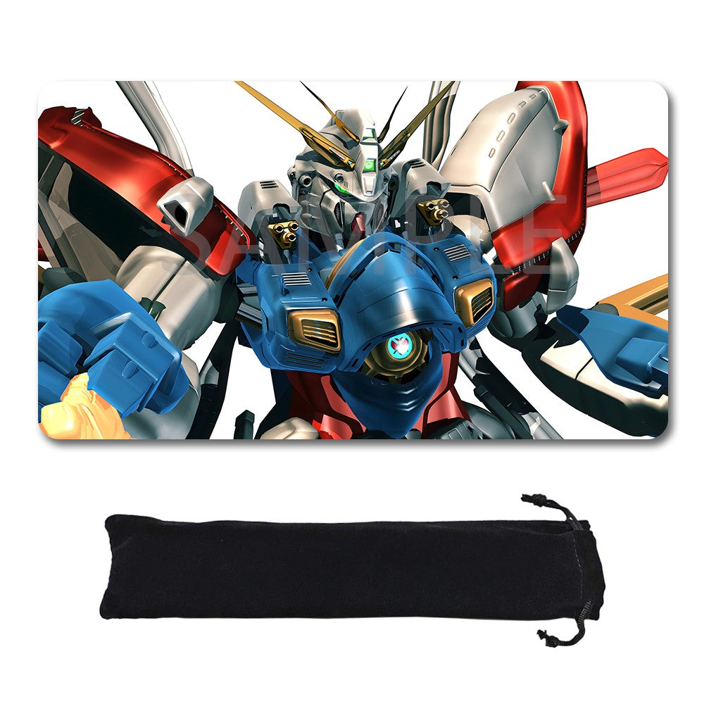 Gundam Playmat Suitable for GCG , includes Storage Bag, 24 x 14 inches (27281)