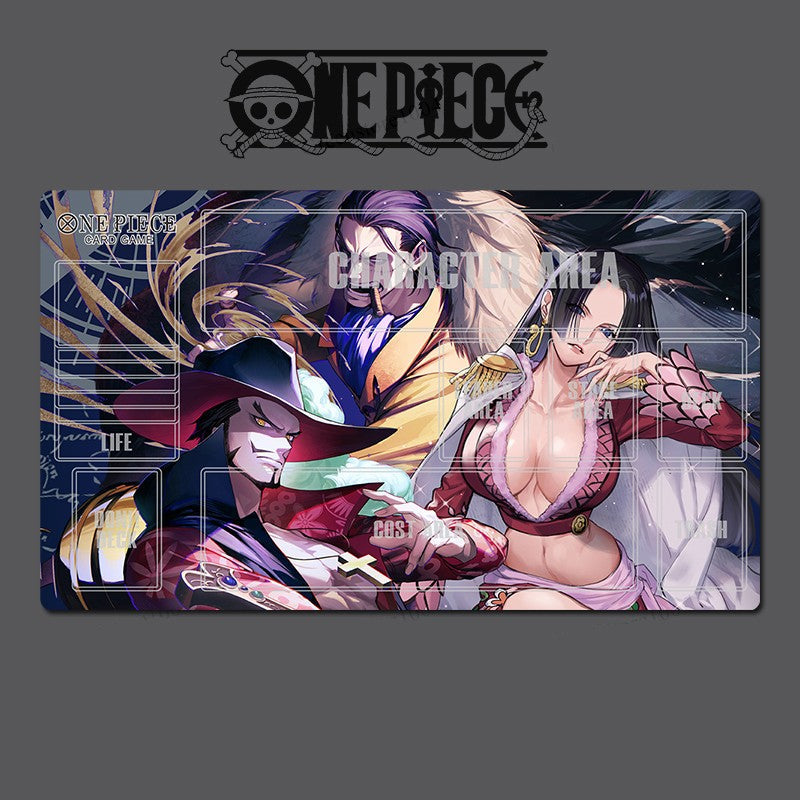 Sir Crocodile Boa·Hancock O-P Table Playmat OPCG TCG CCG Trading Card Game Mat