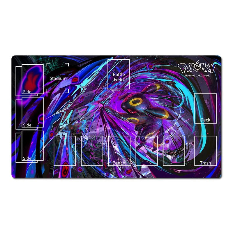 Umbreon Board Games Pokemon Table Playmat Card Game Deskmat TCG CCG Mouse Pad
