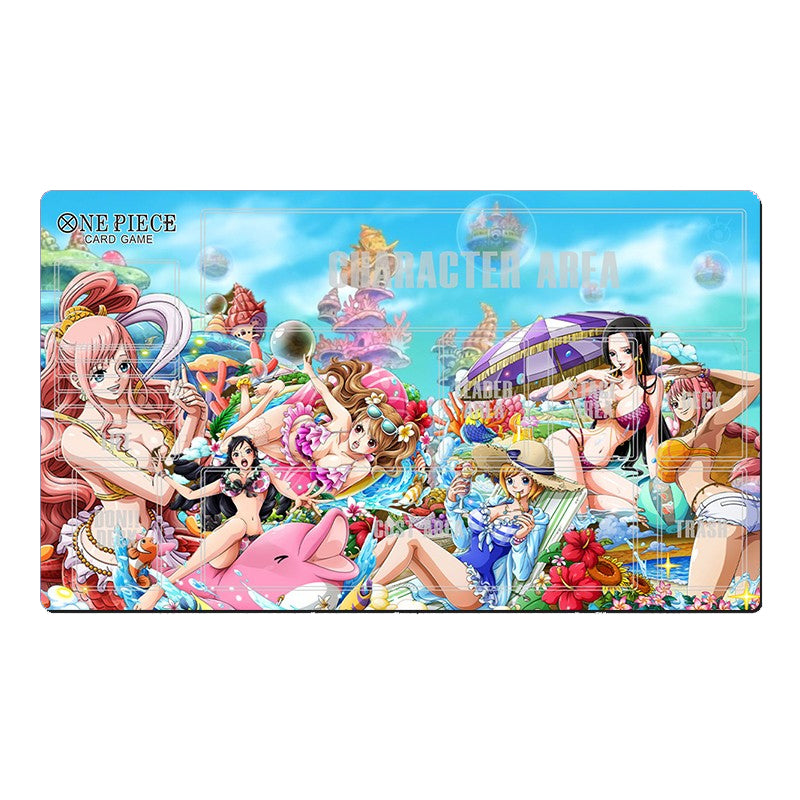 Girls Beach One Piece Table Playmat OPCG TCG CCG Pad Trading Card Game Mat Mousepad