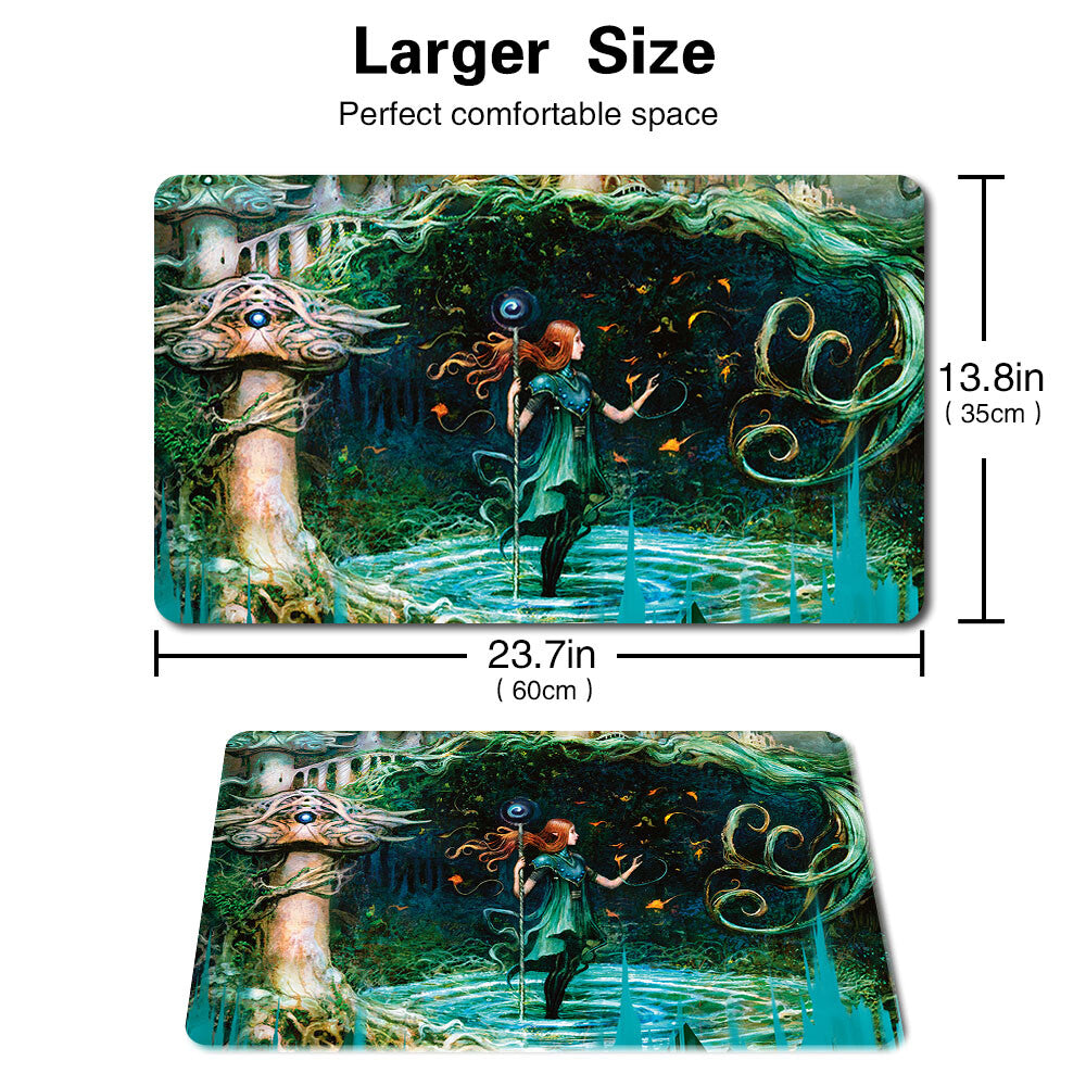 Growth Spiral - Board Game MTG Playmat Games Mousepad Play Mat of TCG