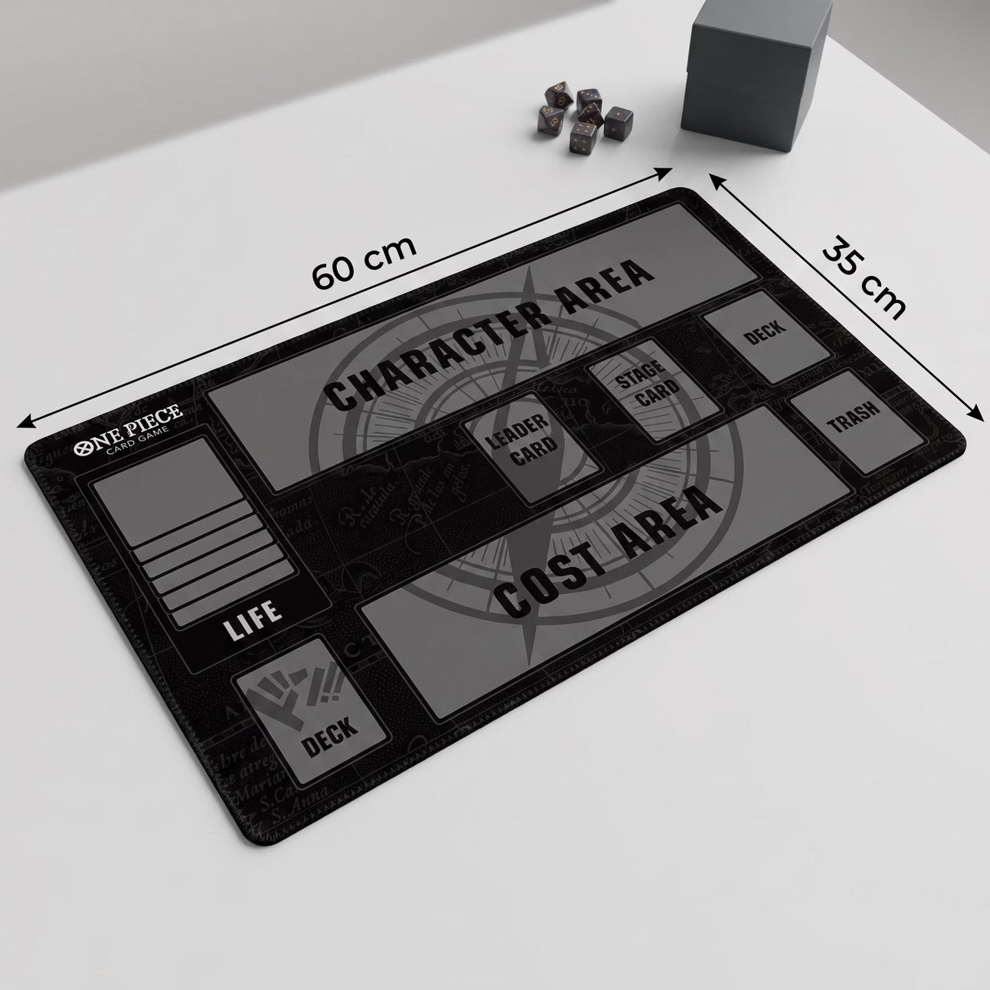 One Piece Playmat - Tournament Style Card Game Mat - Anime Desk Pad 24"x14"