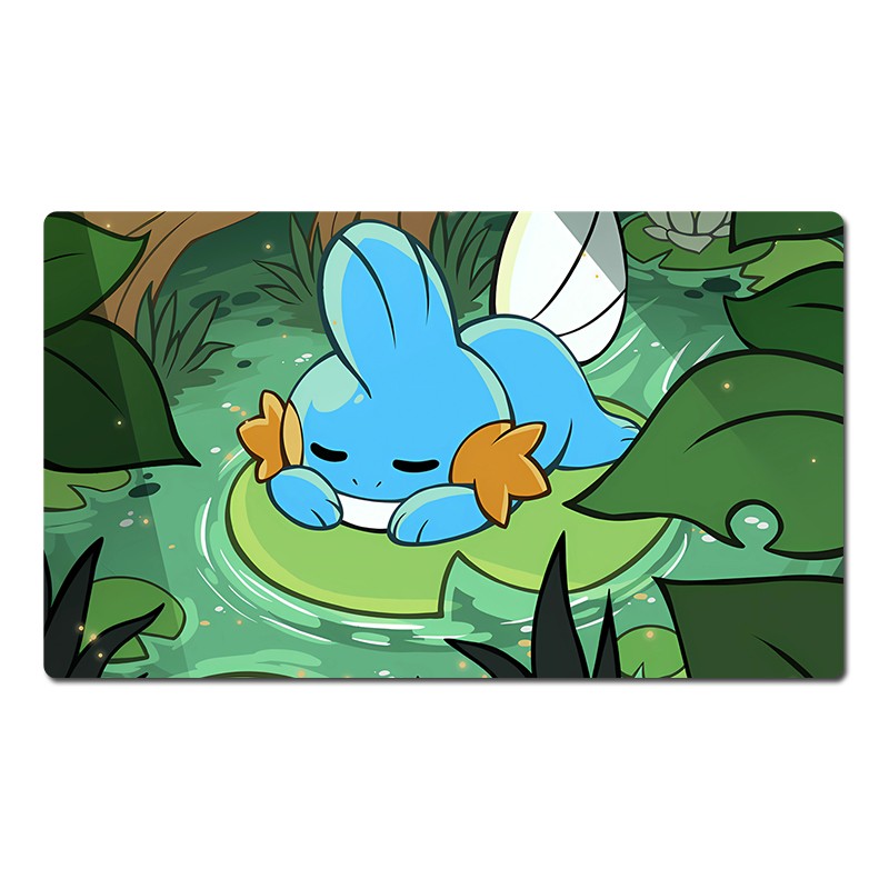 Mudkip Board Game Pokemon Table Playmat Games Card Play Mat TCG CCG Pad Mousepad