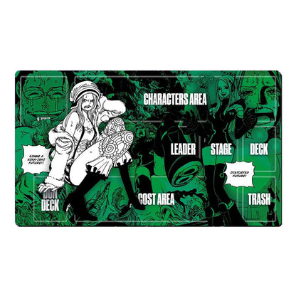 Bonney One Piece Table Playmat OPCG TCG CCG Play Pad Trading Card Game Mat Mousepad