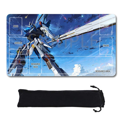 Gundam Playmat Suitable for GCG ,includes Storage Bag,24 x 14 inches (GD5101412)