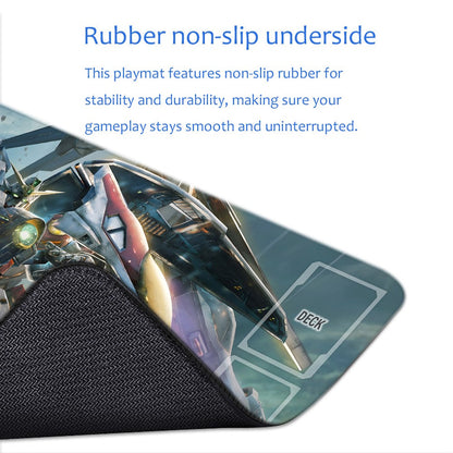 Gundam Playmat Suitable for GCG ,includes Storage Bag, 24 x 14 inches (GD5101417)