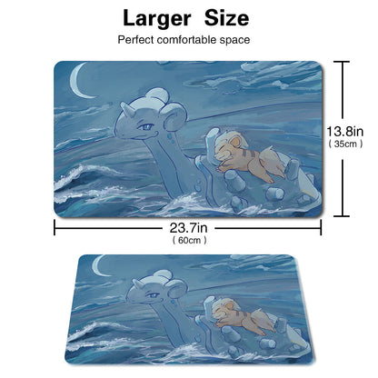 144106 - Board Game Pokemon Lapras Playmat Games Mousepad Play Mat of TCG